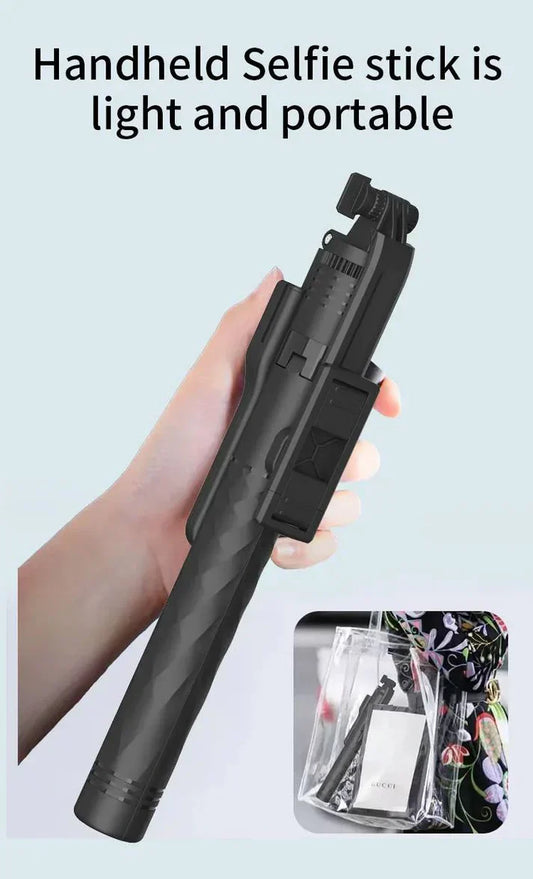 Selfie Stick with LED Light, Bluetooth Remote & Tripod Stand