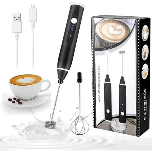 "2-in-1 High-Quality Coffee Frother & Egg Whisk"