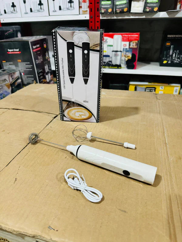 "2-in-1 High-Quality Coffee Frother & Egg Whisk"