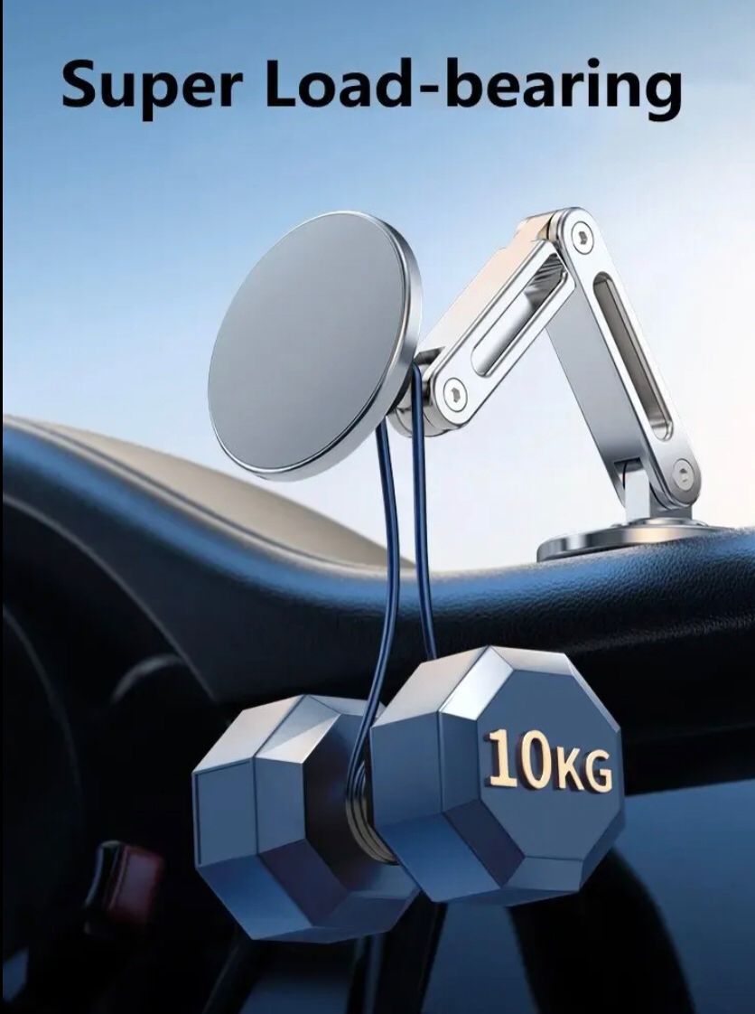 Compact Alloy Magnetic Phone Holder