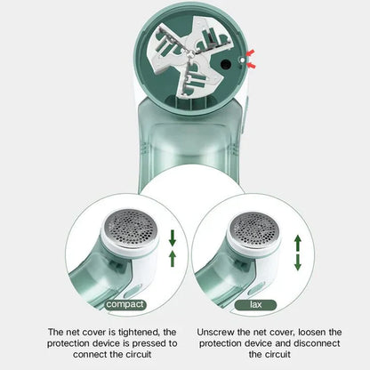 Compact & Powerful Electric Lint Remover