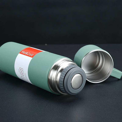 Premium 500ml Stainless Steel Vacuum Flask Set